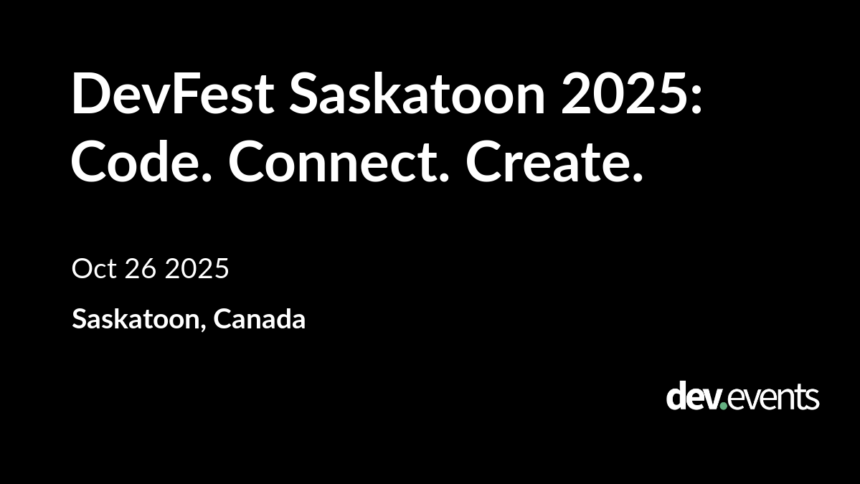 DevFest Saskatoon 2025: Tech Event for Developers in Cyprus