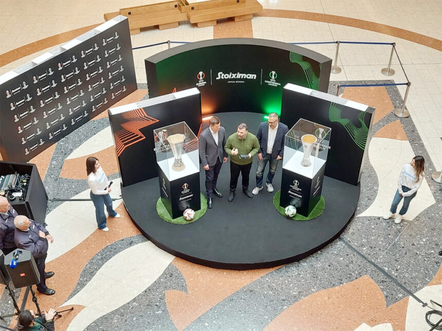 cover European trophies unveiled at Mall of Cyprus
