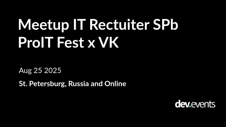 Join the Principal Dev Masterclass at IT Recruiter ProIT Fest in Cyprus