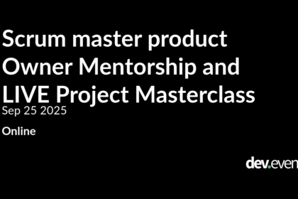 Scrum Master and Product Owner Masterclass in Cyprus on September 25, 2025