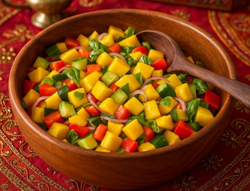 Delightful Spiced Mango Salad Recipe by Serene Tharian
