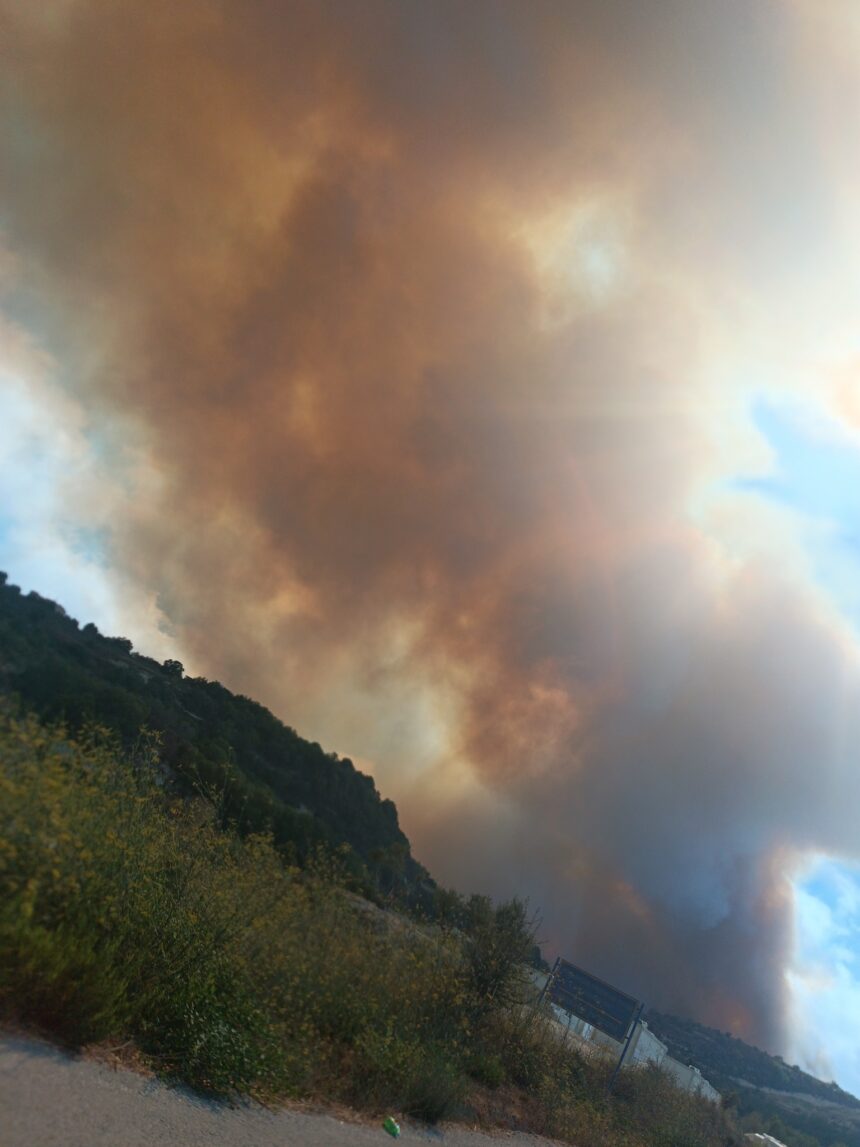 Paphos Fire Causes Road Closures and Safety Advisories