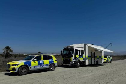 Summer Beach Safety Operation by British Bases Police in Cyprus