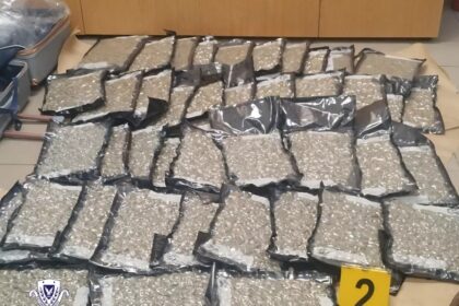 26-Year-Old Man Arrested with 24kg Cannabis at Larnaca Airport