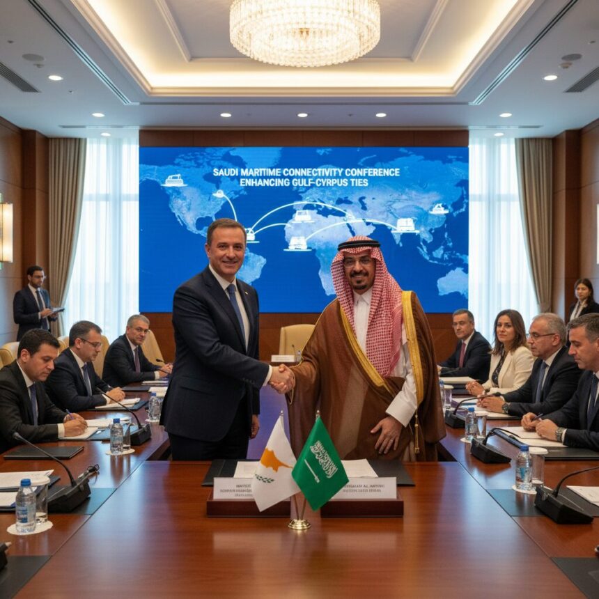 Maritime ties — Maritime ties: Cyprus Enhances Gulf Maritime Relations at Saudi Conference