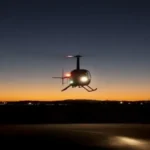 Unidentified Helicopter Circles Anthoupoli for Over an Hour
