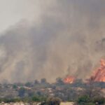 Paphos Village Blaze Brought Under Control by Fire Service
