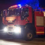 Fire Breaks Out in Moving Vehicle on Larnaca-Ayia Napa Motorway