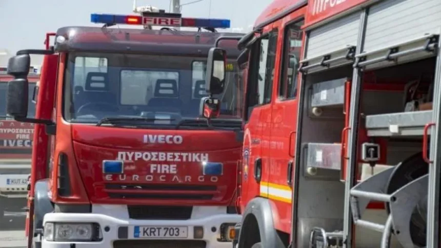 Extensive Damage from Fire at Kalavasos Workers’ Residence