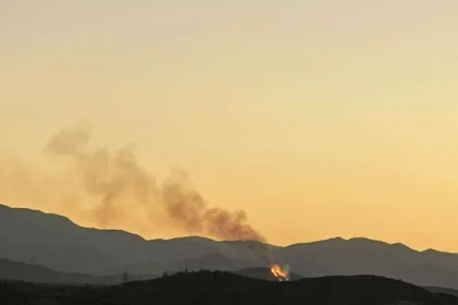 Fire Erupts Between Agia Varvara and Sia in Nicosia District