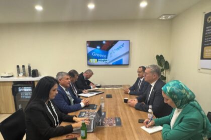Papanastasiou Meets Egypt’s Badawi on Natural Gas Collaboration