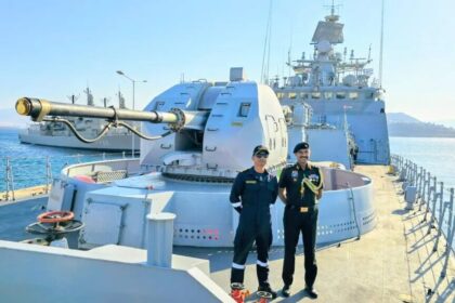 INS Trikand Arrives in Cyprus for Joint Naval Cooperation Exercise