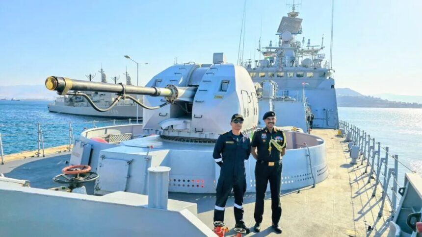 INS Trikand Arrives in Cyprus for Joint Naval Cooperation Exercise
