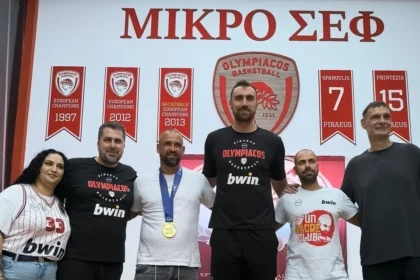 Olympiakos Stars Visit Mini SEF in Cyprus Ahead of Monaco Showdown