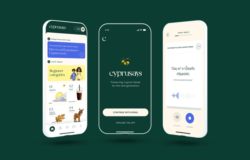 Cyprusays App Launches to Teach Cypriot Greek