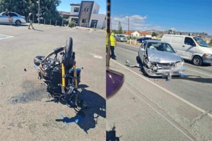 Motorcyclist Injured in Collision on Monagroulli-Asgata Road