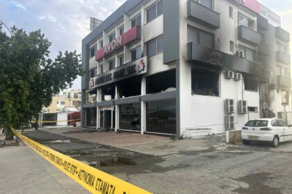 Strovolos Avenue Reopens After Shop Fire Disruption