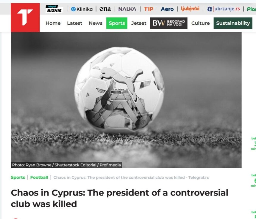 Demosthenous murder: Murder of Stavros Demosthenous Makes Global Headlines