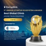 Cyprus Wins Best Global Climb Award for Startup Ecosystem