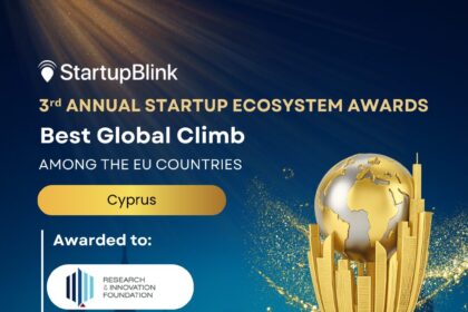 Cyprus Wins Best Global Climb Award for Startup Ecosystem
