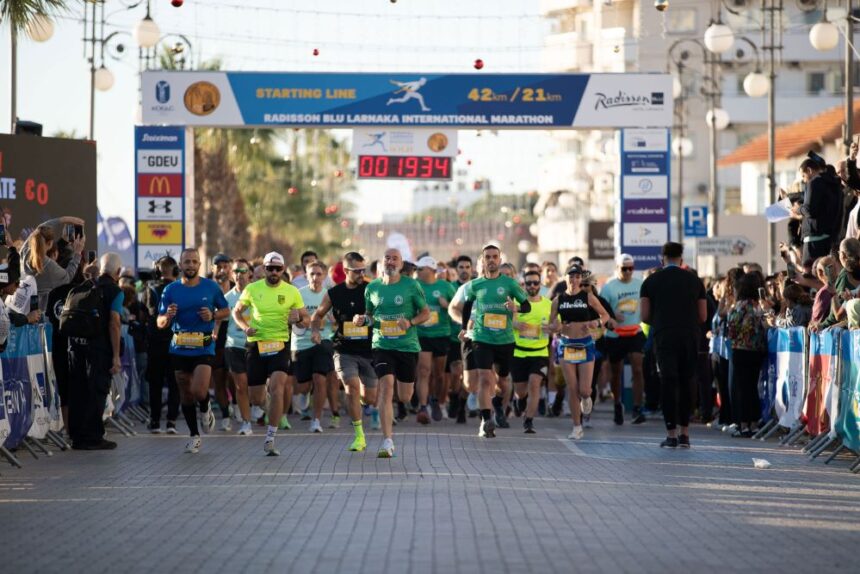 Larnaca Marathon Sees Record Participation in Its Eighth Year