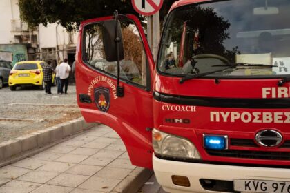 Fire Destroys Old Stone House in Paphos