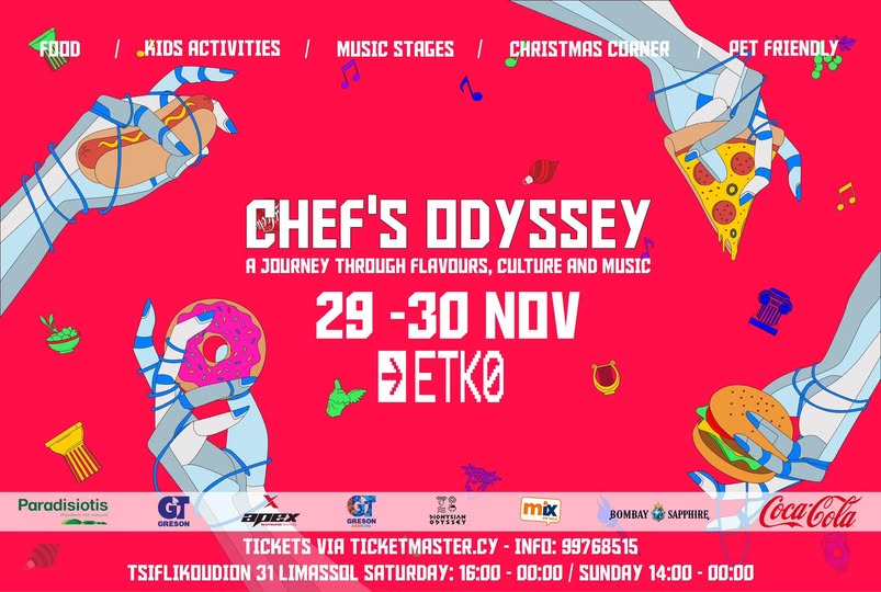 Chef’s Odyssey Food Festival Showcases Global Flavours in Limassol