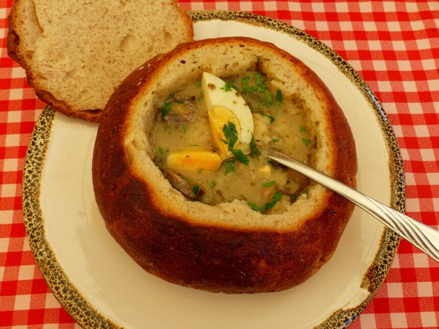 żurek: Żurek - Poland's Beloved Sour Rye Soup