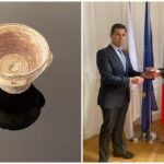 Cypriot antiquity: Ancient Cypriot Pottery Cup Returned from French Auction