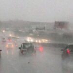 Heavy Rainfall Creates Hazardous Driving Conditions on Limassol Motorway