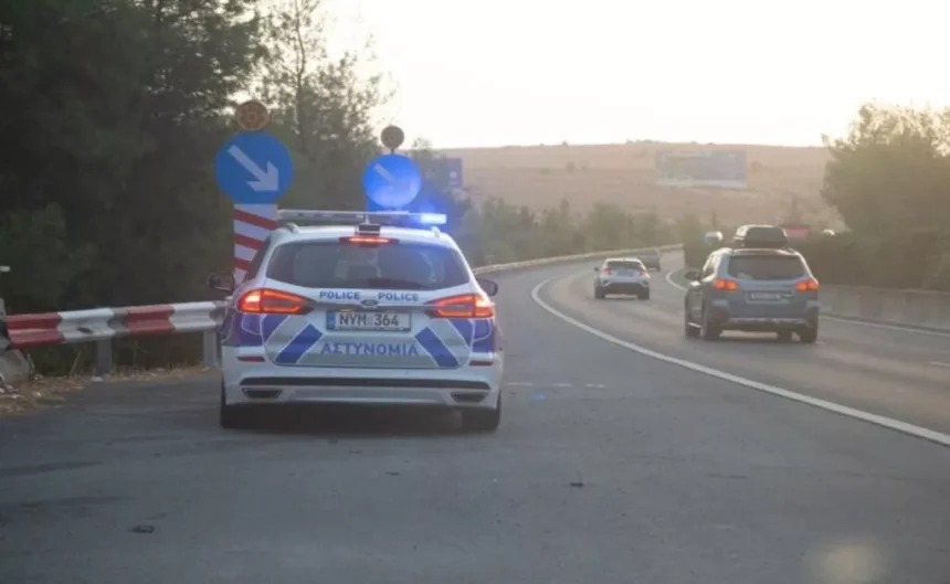 Storms Cause Drivers to Crash into Guardrails on Cyprus Highways