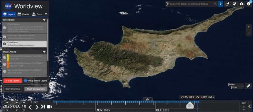 Cyprus drought: Cyprus Worst Drought in Century Revealed by NASA Imagery