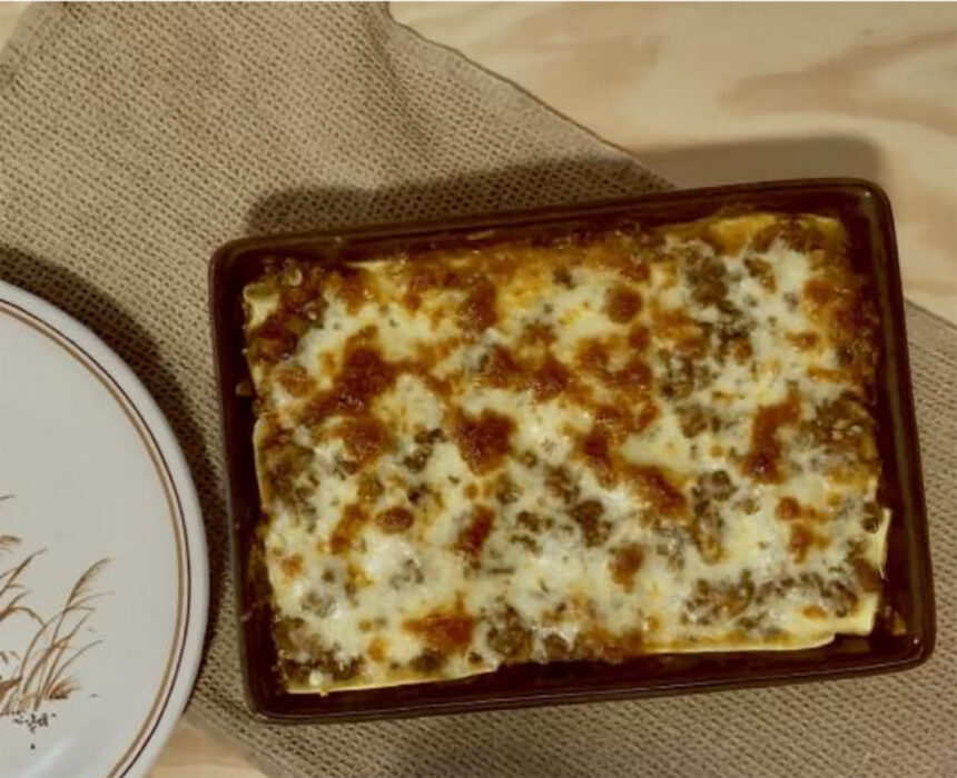 Healthy Ground Beef and Zucchini Lasagna by Vasilia Kouppanou