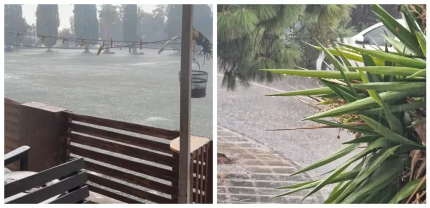Thunderstorms Drench Nicosia on Christmas Day