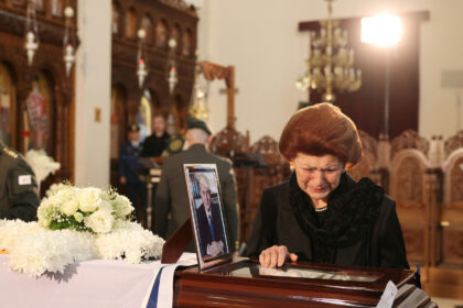 George Vassiliou's State Funeral Draws Hundreds to Pay Respects
