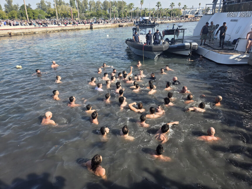 Search Underway for Holy Cross After Epiphany Ceremony in Limassol