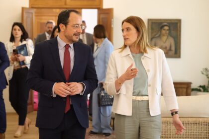 Cyprus Problem is Europe’s Responsibility, Says Metsola