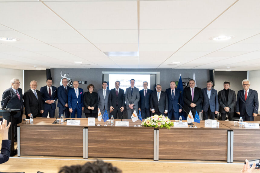 Business Leaders Discuss Europe's Economic Competitiveness in Nicosia