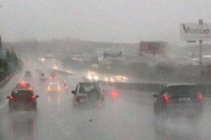 Nicosia rain: Nicosia Faces Heavy Rain: Police Advise Caution for Drivers