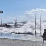 Kato Paphos: Stormy Seas Offer a Wild New Year’s Experience