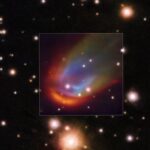 White Dwarf Star Creating Colourful Shockwave Observed by Astronomers