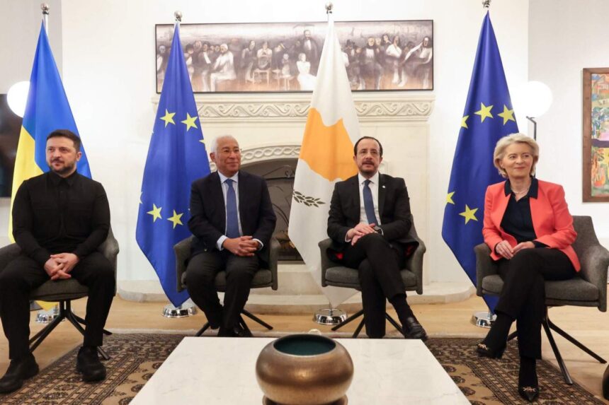 EU Leaders Meet Zelenskyy in Cyprus for Council Presidency Launch