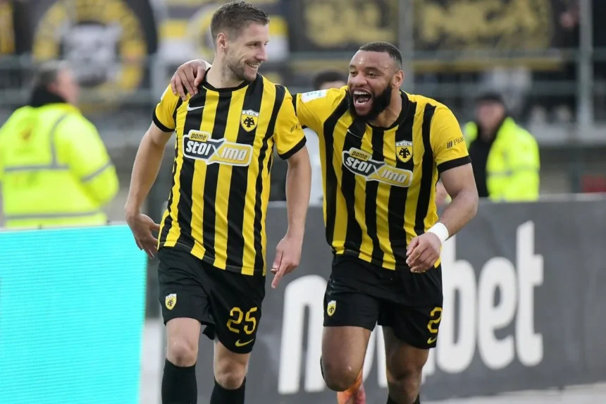 αΕΚ: ΑΕΚ's 4-0 Victory Over Πανσερραϊκός Secures Top Spot