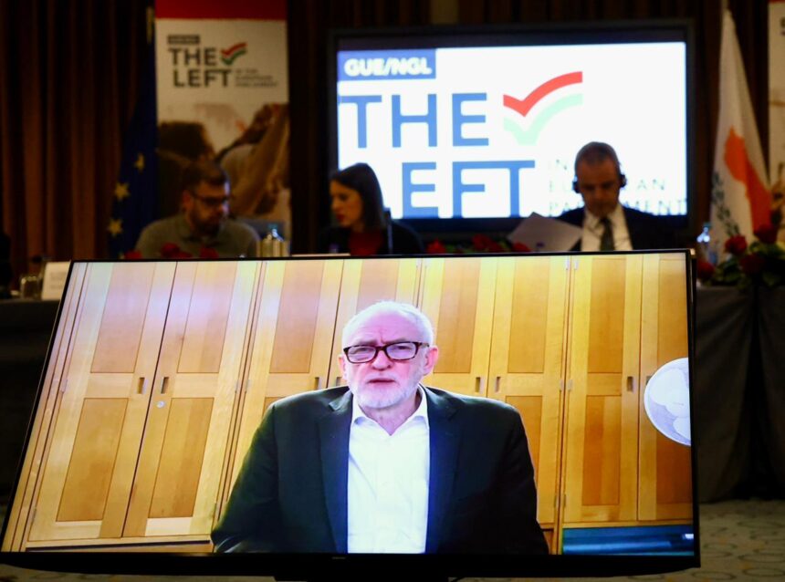 Corbyn Claims UK Base in Cyprus Facilitates Arms Transfers to Israel
