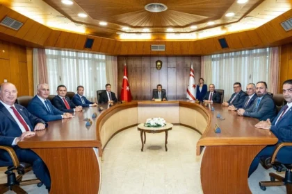 Turkish Cypriot Cabinet Emergency Meeting on Middle East Conflict