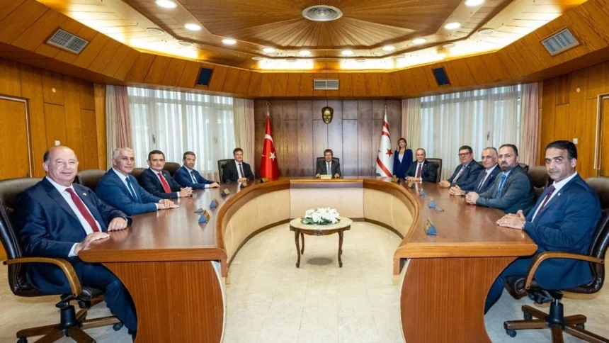 Turkish Cypriot Cabinet Emergency Meeting on Middle East Conflict