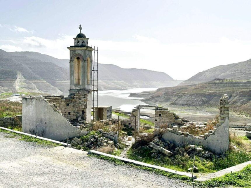 Cyprus drought: Once-Submerged Church Emerges Amid Cyprus' Severe Drought