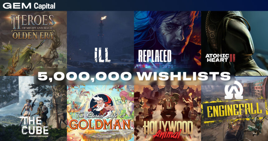 GEM Capital Achieves Record Five Million Steam Wishlists