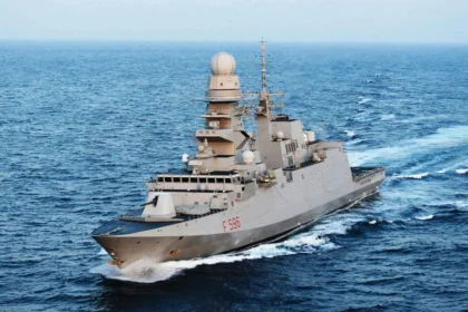 Italian Frigate Federico Martinengo Joins European Naval Forces Near Cyprus