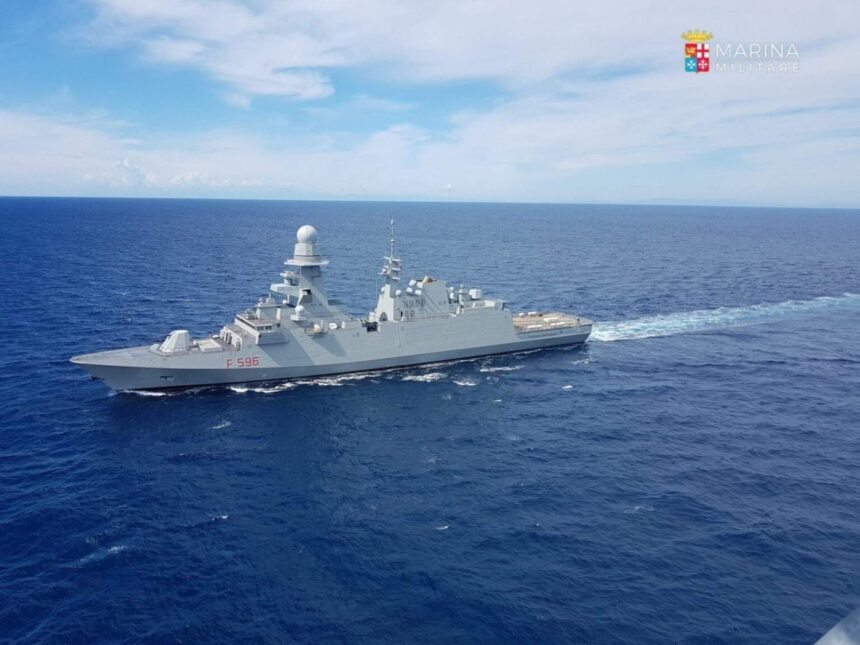 German Frigate FGS Nordrhein-Westfalen Arrives at Limassol Port